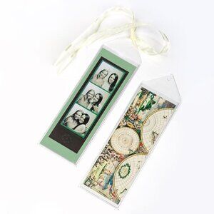 Hanging Vinyl Bookmark Sleeves NEW 2 1/2" x 7 1/8" 100 pack